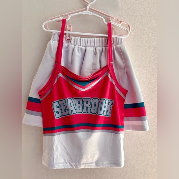 Seabrook Cheerleader Halloween Costume Size 150 (Ages 11-12) EUC - Picture 3 of 5
